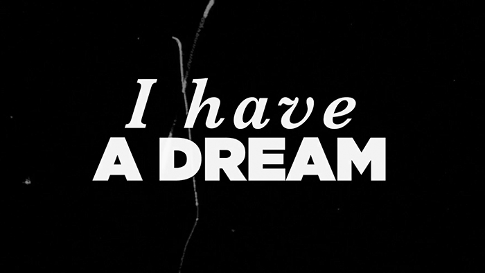 Type Animation- I have a dream
